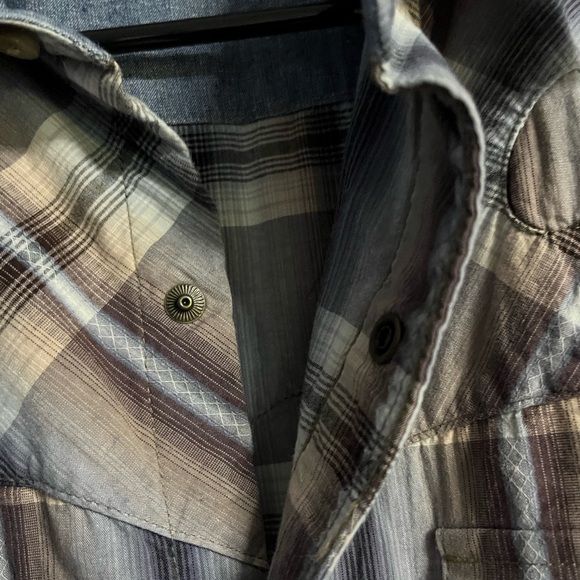 Wrangler Retro‎ Plaid Shirt men’s Large Tall - Picture 3 of 8